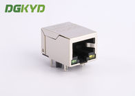 Cat5 RJ45 Ethernet connector with common mode choke , G/Y LED