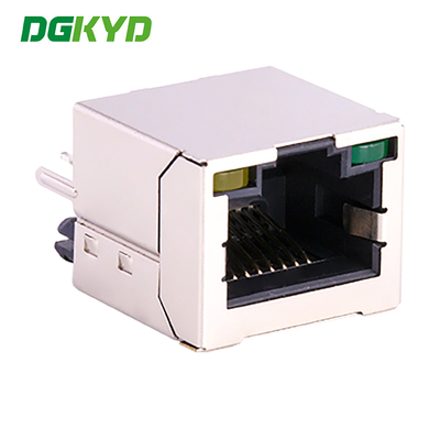 DGKYD52T1188AB1A1DY1008 180 Degree Direct Insertion RJ45 Network Connector Network Cable Socket