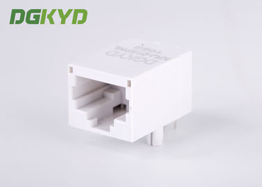 1x1 Tab Down Transformer RJ45 jack/ White rj45 8p8c connectors without Shielded