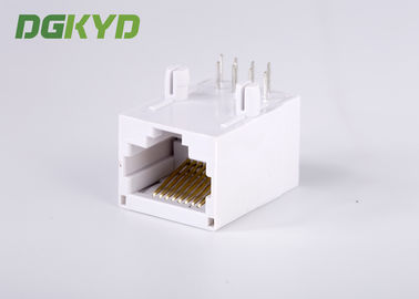 1x1 Tab Down Transformer RJ45 jack/ White rj45 8p8c connectors without Shielded