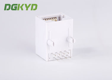 1x1 Tab Down Transformer RJ45 jack/ White rj45 8p8c connectors without Shielded