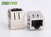 Single Port 10/100 BASE-T Female Connector RJ45 With Integrated Magnetics, POE