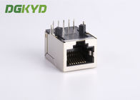 Small Transformer 10 Pin Rj45 Connector With 1000M Ethernet Filter , HR911130A