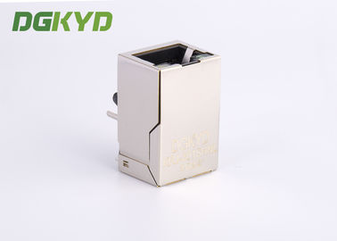Megabit Ethernet Modular Jack RJ45 With Integrated Transformer, Length 25.4mm