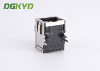 10/100BASE Tab Down Transformer RJ45 Network Connector With Led