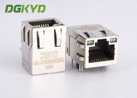 Gigabit 10 Pin RJ45 Ethernet Modular Jack female with LED for network card