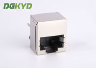 Height 12mm Vertical entry female rj45 LAN jack Integrated Magnetics Compatible HY951180A