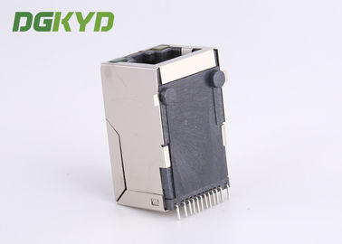 Shielded 10/100 Base 8P8C SMD RJ45 PCB Connector Intergrated Magnetics KRJ-SM002WNL