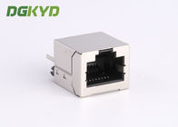 180 degree vertical entry metal shielded rj-45 connector for rj45 female jack cable