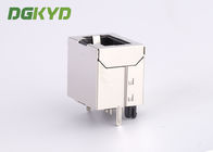 180 degree vertical entry metal shielded rj-45 connector for rj45 female jack cable
