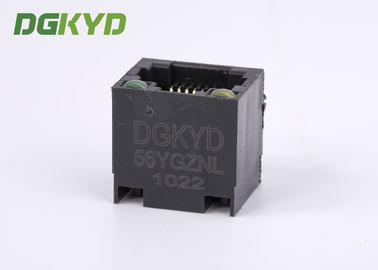 DGKYD-56YGZNL Unshielded Ethernet Connector Rj45 Single Port with Y/G Led RJ45 Without Transformer