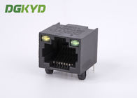 DGKYD-56YGZNL Unshielded Ethernet Connector Rj45 Single Port with Y/G Led RJ45 Without Transformer