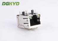 KRJ-003YGZNL Shielded Cat5 Rj45 Ethernet Connector With Transformer Y/G LED