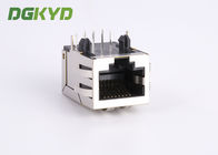 Standard cat 5 RJ45 ethernet connector with magnetic transformer customized