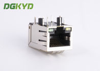 Integrated Magnetic Cat 5e RJ45 Ethernet Connector With Transformer RJ45 PCB Socket