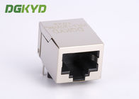 Single Port 10 / 100 base RJ45 with transformer integrated connector module