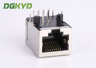 Single Port 10 / 100 base RJ45 with transformer integrated connector module