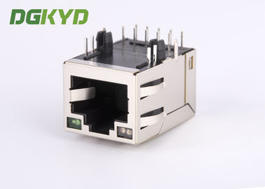 Tab Up 100Mb RJ45 With Integrated Magnetics Modular Jack For Ethernet Devices