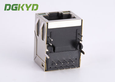 100 Base-T RJ45 Jack With Discrete Transformer PCB Mount For Net Bridge