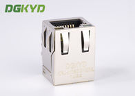 90 Degree Cat 5  Ethernet RJ45 Connector with magnetic for signal transceivers