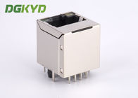 180 degree TOP ENTRY Magnetics jack RJ45 connector with transformer PCB Mount