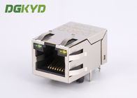 Integrated Magnetics RJ45 Connector Single Port With Transformer Modular Jack Customized