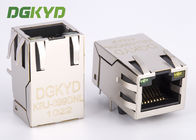 Integrated Magnetics RJ45 Connector Single Port With Transformer Modular Jack Customized