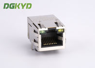 100 base cat5 RJ45 Shielded Connector rj45 female jack with signal filter factory customized