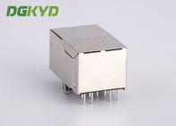 TVS Protection 100 MB Rj45 Connector module with magnetics transformer
