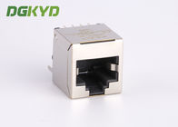 180 degree vertical entry modular jack rj45 connector without transformer for Net Card