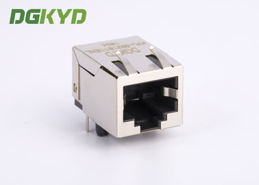 21.3mm Length Tap Down RJ45 Shielded Connector Without Transformer For Net Card