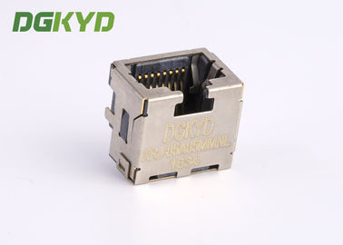 Custom Shield 8p8c SMD / SMT Rj45 Keystone Jack Extra Low Profile Ethernet Connector