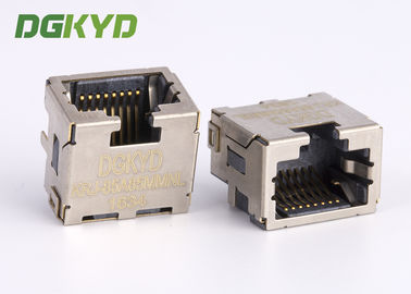 Custom Shield 8p8c SMD / SMT Rj45 Keystone Jack Extra Low Profile Ethernet Connector