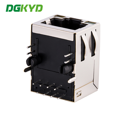 Modular Jack RJ45 Ethernet Connector With Lan Transformer PCB Mount RJ45 KRJ-H060YGENL