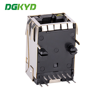 KRJ-254DPNL Router 100 Megabit RJ45 Magnetics Connector Tap Up Cat5 Modular Jack
