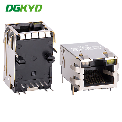 KRJ-254DPNL Router 100 Megabit RJ45 Magnetics Connector Tap Up Cat5 Modular Jack