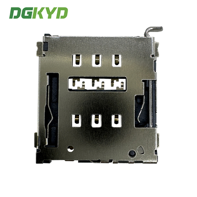 Nano SIM Card Holder With Switch And Detection P Telephone Card Holder TF SIM CONNECTOR DGKYDSIM15H6A6A2Y3WSK286