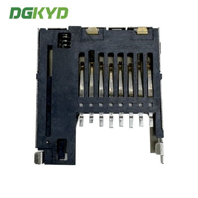 TF Card Holder Internal Welding Normally Closed Card Holder PUSH H1.8 Internal Welding 8P  DGKYDTF18H8A6A2Y3WSN286