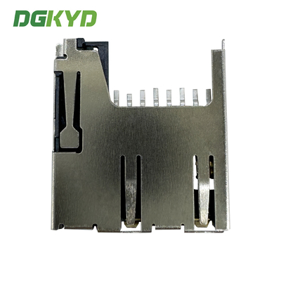 TF Card Holder Internal Welding Normally Closed Card Holder PUSH H1.8 Internal Welding 8P  DGKYDTF18H8A6A2Y3WSN286