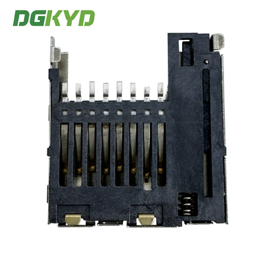 TF Card Holder Internal Welding Normally Closed Card Holder PUSH H1.8 Internal Welding 8P  DGKYDTF18H8A6A2Y3WSN286
