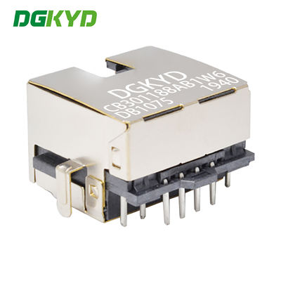 RJ45 SMT Socket Sinking Board 3.0 DIP With Light And Card Without Transformer Network Interface DGKYDCB301188AB1W6DB1075