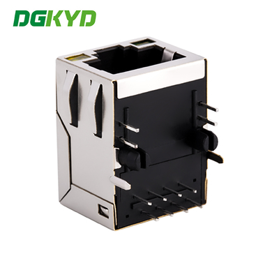 Reverse port RJ45 network port connector 100Mbps integrated network transformer DGKYD211B014FD1A4DZ