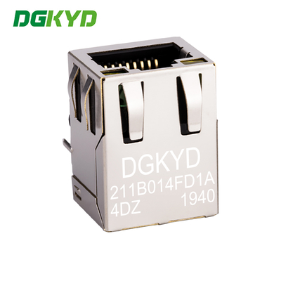Reverse port RJ45 network port connector 100Mbps integrated network transformer DGKYD211B014FD1A4DZ
