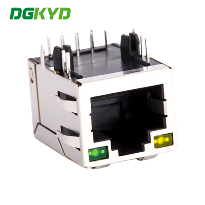 Reverse port RJ45 network port connector 100Mbps integrated network transformer DGKYD211B014FD1A4DZ