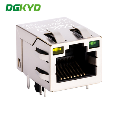 Reverse port RJ45 network port connector 100Mbps integrated network transformer DGKYD211B014FD1A4DZ