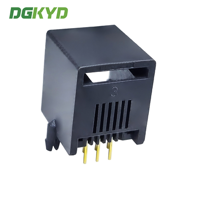 RJ11 Ethernet port connector 6P6C telephone socket interface gold-plated FU DGKYD55211166IWA1DY1