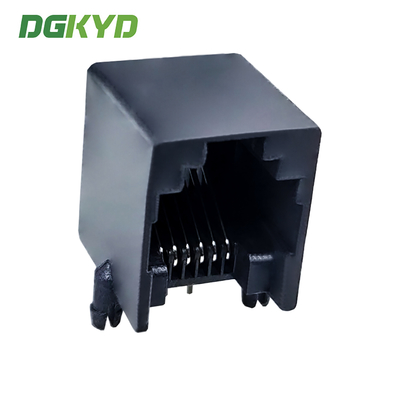 RJ11 Ethernet port connector 6P6C telephone socket interface gold-plated FU DGKYD55211166IWA1DY1