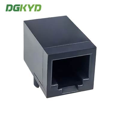 RJ11 Connector All Plastic Lightless Mesh Port Connector 6P6C Without Reinforcement Ribs DGKYD59211166IWA1DY1