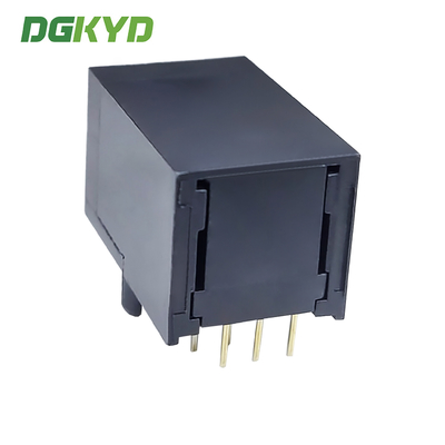 RJ11 Connector All Plastic Lightless Mesh Port Connector 6P6C Without Reinforcement Ribs DGKYD59211166IWA1DY1
