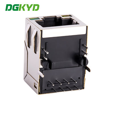 100Mbps Ethernet port connector RJ45 interface dual green network socket  DGKYD211B083FD3A4D